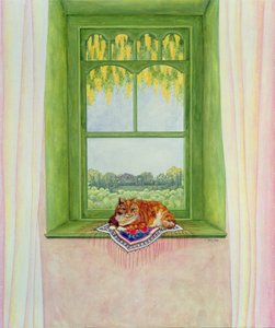 金链花猫 作者 迪兹