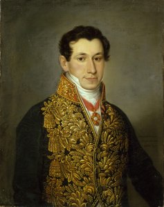 格里高利·米图索夫的肖像1795-1871，1826年