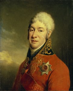 伊凡·弗拉基米罗维奇·洛普欣（Ivan Vladimirovich Lopukhin）肖像（1756-1816），哲学家，神秘主义者，作家和人道主义者，1802-1804年