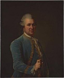 政治家和改革家的肖像雅各布·西弗斯伯爵1731-1808，1779年