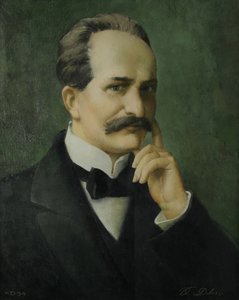保罗-瓦尔登的肖像，1863-1957年 作者 多布拉伊斯