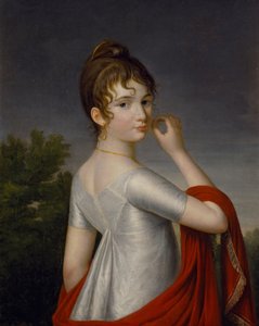 自画像》，约1810年。 作者 多尔戈鲁科娃