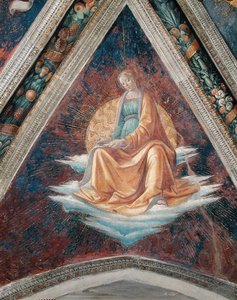 A Sibyl，1483-86 作者 多梅尼科·吉兰达约（Domenico Ghirlandaio）