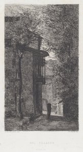 在乡村 作者 Domenico Casella，根据 Serafin de Avendano