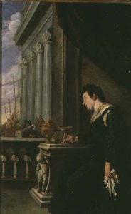 蒿草 (面板) 作者 Domenico Fetti或Feti