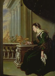 Artemisia对Mausolus的哀悼（小组） 作者 Domenico Fetti或Feti