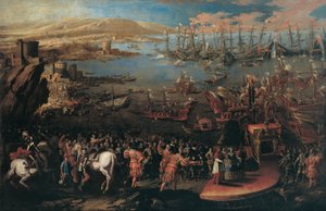 Infanta Maria在那不勒斯的降落