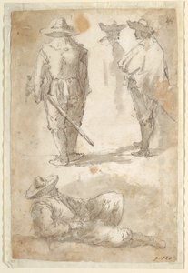 士兵形象研究 作者 Domenico Gargiulo 叫 Micco Spadaro