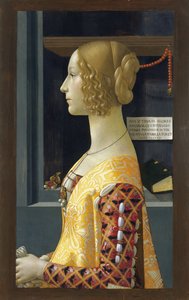 乔凡娜-托尔纳布奥尼肖像 作者 多梅尼科·吉兰达约（Domenico Ghirlandaio）