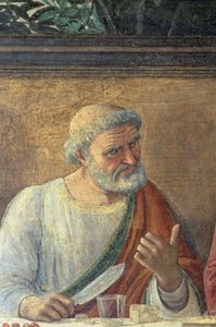 最后的晚餐，1480年 作者 多梅尼科·吉兰达约（Domenico Ghirlandaio）