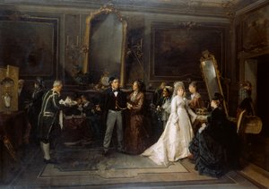 婚姻化为乌有 作者 多梅尼科·印度诺（Domenico Induno）