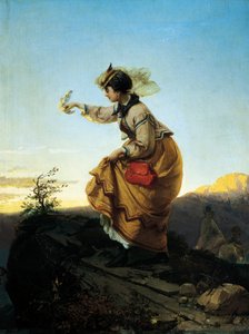 胜利的赌注 作者 多梅尼科·印度诺（Domenico Induno）