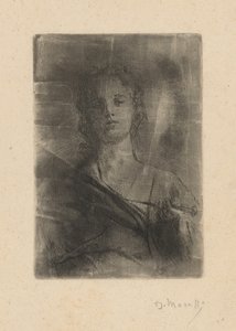 雕刻的人格化 作者 Domenico Morelli