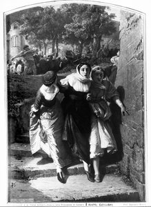 西西里人的容器，1843-1901 作者 多梅尼科·莫雷利（Domenico Morelli）