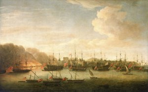 1756 年 2 月攻占格里亚