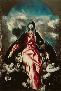 La Virgen de la Caridad 慈悲的圣母，约1600-1603。