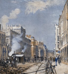 Piccadilly "Up" (colour litho) 作者 唐纳德（后）麦克斯韦