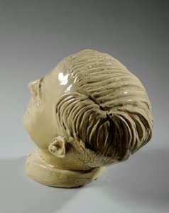 男子半身像，约1934年（釉面陶瓷）。 作者 唐纳德·黑斯廷斯