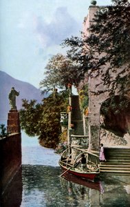 Villa del Balbianello，伦诺，意大利科莫湖，大约1930年代