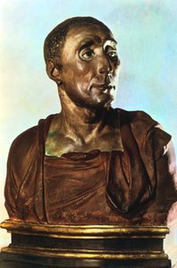 Niccolo da Uzzano的半身像，c1430年代 作者 多纳泰洛