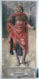 Man with a Two-Handed Sword, c.1486 (detached fresco mouted on canvas) 作者 多纳托·布拉曼特