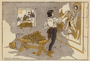 年轻的提香》（彩色石版画）