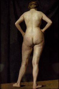 女性形象站立，1913年