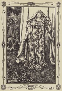 在一个门口？站着一位女士 作者 多拉·柯蒂斯（Dora Curtis）