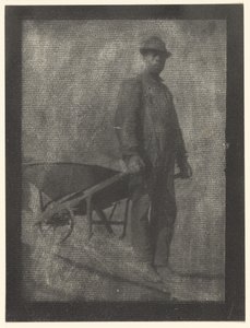 [推车的黑人] 作者 多丽丝·乌尔曼（Doris Ulmann）