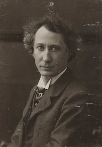 钢琴家和作曲家Emil von Sauer 1862-1942的肖像，约1905年。 作者 多特蒙德。摄影工作室纽豪斯