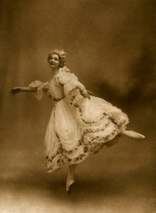阿德琳·吉恩（Adeline Genee），十九世纪末。