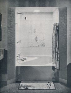 新的四英尺正方形新角度浴，1935年 作者 德里克斯·杜里亚