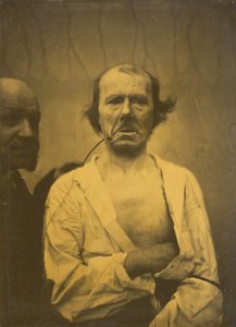 左边是轻松的表情，右边是厌恶，1854-1856年，1862年印刷。