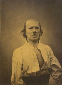 躺着的脸，1854-1856年，1862年印刷。