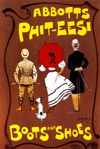 Abbotts Phit-Eesi靴子和鞋子，c1887-1922 作者 达德利·哈迪