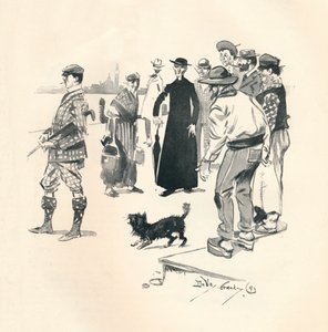 1893年，1894年在威尼斯的尼克博克队 作者 达德利·哈迪