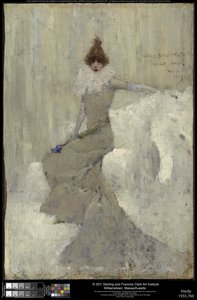 莎拉·伯恩哈特（Sarah Bernhardt），1889年 作者 达德利·哈迪