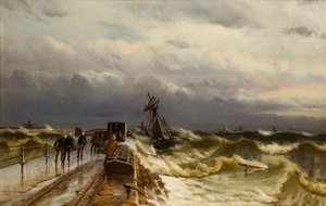 1887年11月28日，1887年，“Jacob Rothenberg”号的残骸