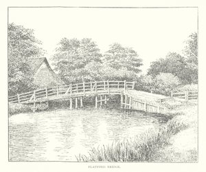 弗拉特福德桥（石版） 作者 邓肯·莫尔