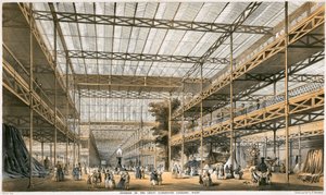 大展览会，水晶宫，海德公园，伦敦，1851年 作者 杜隆