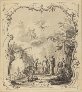 巴黎的审判》（The Judgment of Paris 作者 荷兰 18 世纪