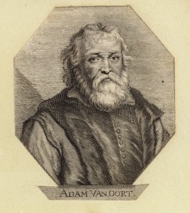Adam Van Oort，出生于比利时艺术家Adam van Noort。由Johann Georg Waldreich雕刻 作者 荷兰学校