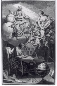 Voltaire（1694-1778）Elemens de la Philosophie de Neuton的主题发表于1738年的阿姆斯特丹 作者 荷兰学校