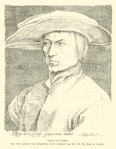 Lucas van Leyden，荷兰艺术家 作者 荷兰学校