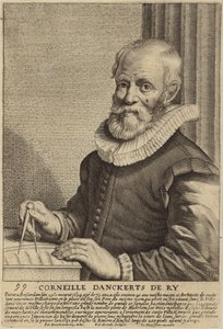 Cornelis Danckerts de Ry的肖像 作者 荷兰学校
