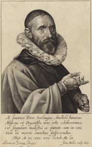 Jan Pieterszoon Sweelinck的肖像 作者 荷兰学校