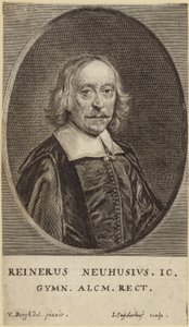 Reinerus Neuhusius的肖像 作者 荷兰学校
