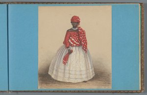 苏里南的女人，1860年 作者 荷兰学校