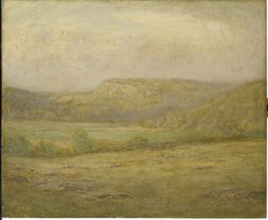 新英格兰山，1901年（木板油）