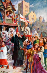 1212年的儿童十字军"，约1920年。 作者 英孚斯金纳